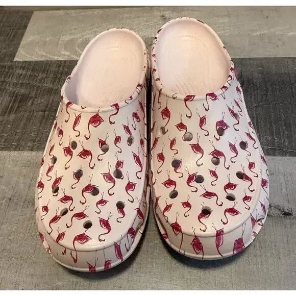 CROCS | Shoes | Crocs Classic Clog Unisex M W12 Flamingo  display picture 1